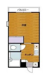 エスポアール山手【2階】の間取り