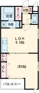 カンパネラ【3階】の間取り