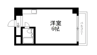 アルバドール山双【4階】の間取り
