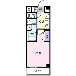 ル・ペール【1階】の間取り