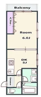 東京都文京区大塚6【マンション】の間取り