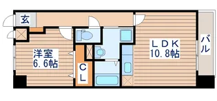 新田東レジデンス五番館【4階】の間取り
