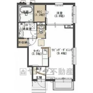 オレウム【1階】の間取り