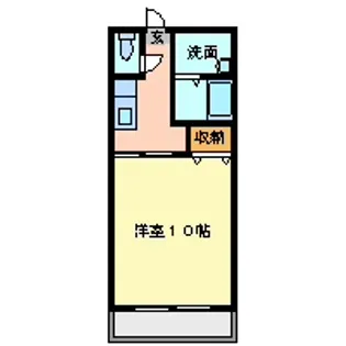 メルローズIII【2階】の間取り