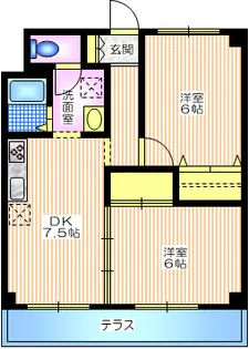 HILLS KOBAYASHI【1階】の間取り