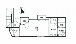 レ・セーナHANABUSA【1階】の間取り