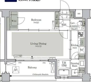 パークキューブ西ヶ原ステージの間取り