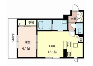 大阪府吹田市垂水町2【マンション】の間取り