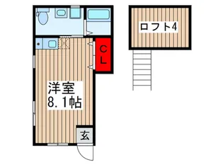 メインフィールド桶川東【1階】の間取り