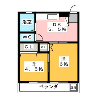 アローアイランドIII【3階】の間取り