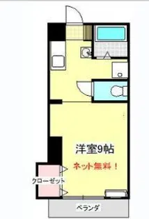 ディアコート河【2階】の間取り