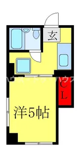 筑波マンション【2階】の間取り