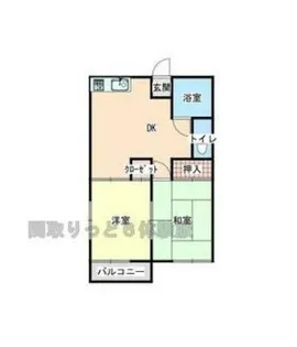 ファミーユ幸(ファミーユサチ)【2階】の間取り