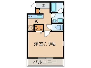 Artery塚口【2階】の間取り