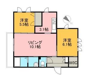 GRANDER【3階】の間取り