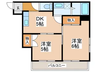 レモンハウス【4階】の間取り