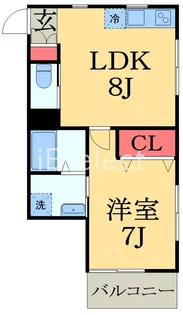 グランツ【2階】の間取り