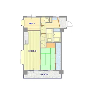 ルビーハイム【2階】の間取り