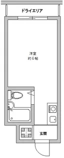カメリアハイツ桜新町の間取り