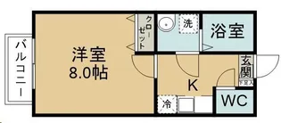 ライラックコート【3階】の間取り