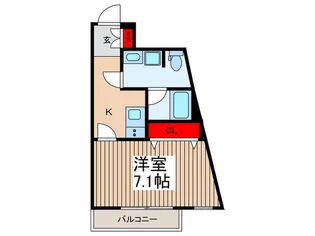 フォルターナ浦和元町【3階】の間取り