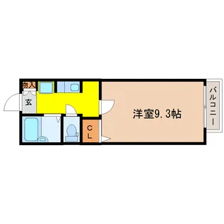 ヴィエナ【1階】の間取り