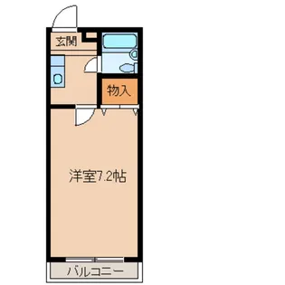 ラポール【2階】の間取り