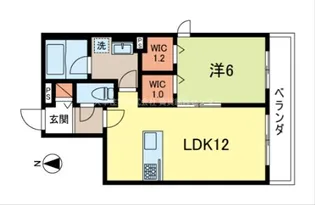 CREST I【1階】の間取り