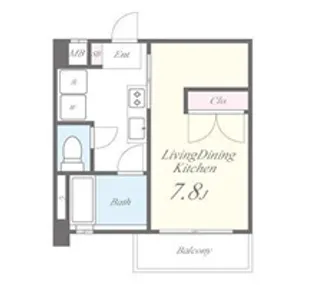 ボヌールエイワ【3階】の間取り