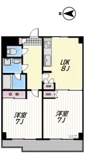 マグノリアハウス【3階】の間取り