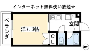 ECOLE天神森【1階】の間取り