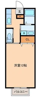 パロス四町目【2階】の間取り