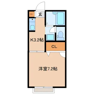 セフィラエム【2階】の間取り