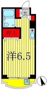 ジュネパレス松戸第37【3階】の間取り