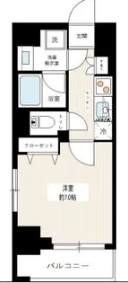 HY’s stage 浅草今戸【9階】の間取り