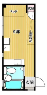 レディースMOA【3階】の間取り