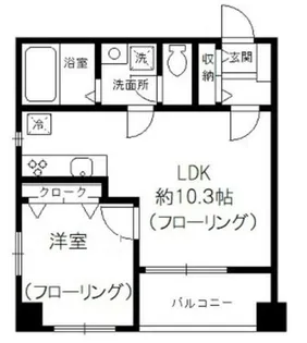 ニューハイム小原参番館【2階】の間取り