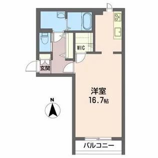 Citrine【1階】の間取り