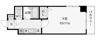 ヴェルト日本橋III【5階】の間取り