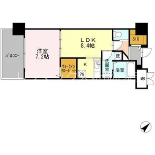 グランドテラス新都心【2階】の間取り