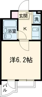 スクエア世田谷【2階】の間取り