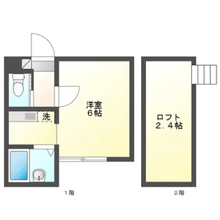 ロッシェル上鶴間第4 2号棟【2階】の間取り
