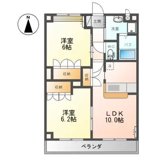 ベルステージ【3階】の間取り