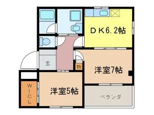 グランド-ル7【2階】の間取り
