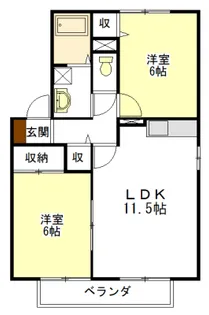 ファミリア21【2階】の間取り