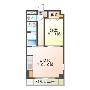 プライム北丸之内【6階】の間取り