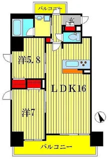果樹園ST【9階】の間取り