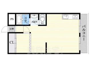 第3マンション南茨木【2階】の間取り