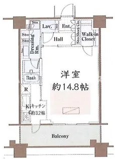 アウルタワー【44階】の間取り