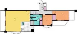 虎ノ門ガーデン【3階】の間取り